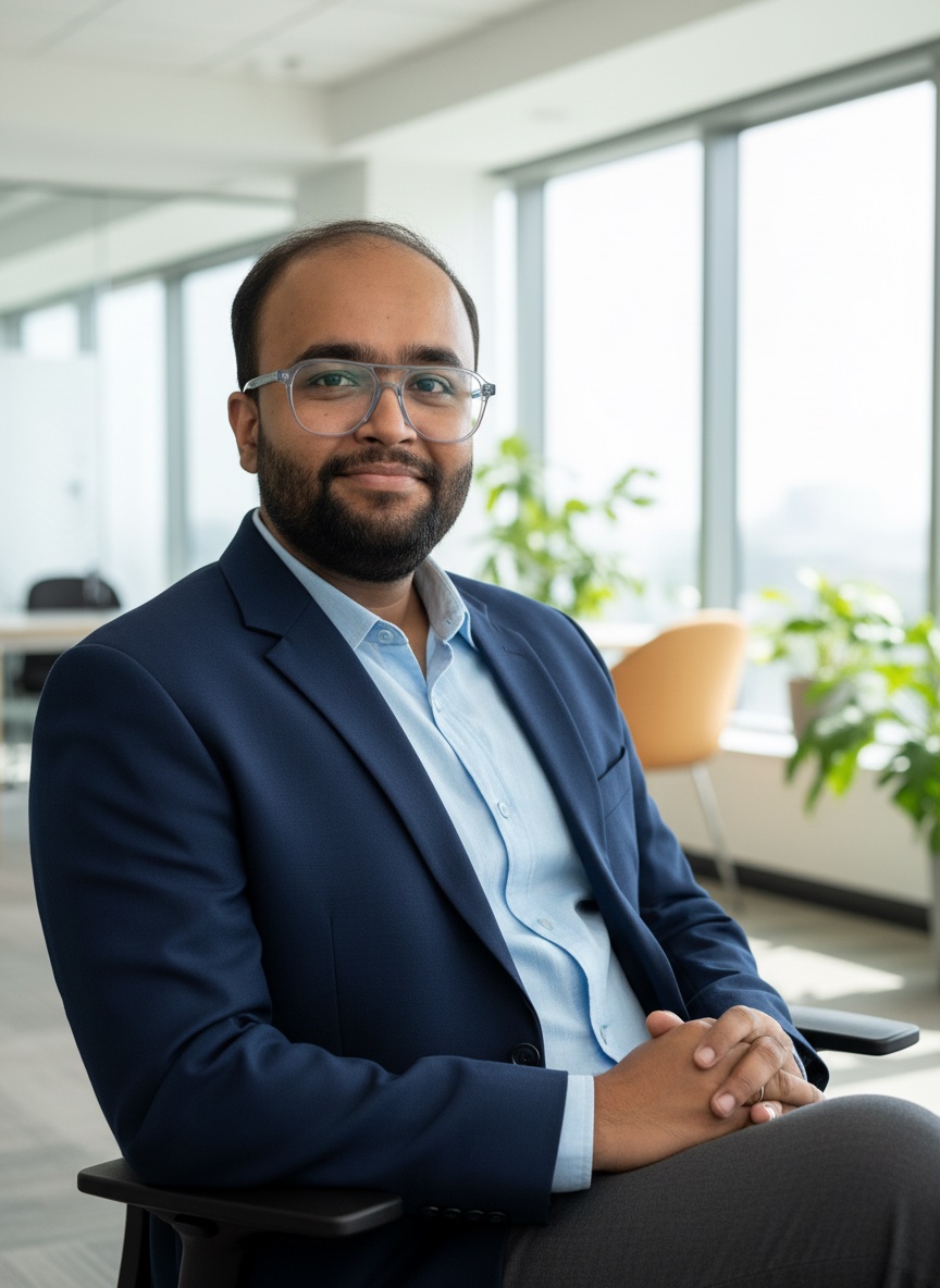 Mr. Falguni Chatterjee, Founder and CEO of Aptibit Technologies, creator of Visylix